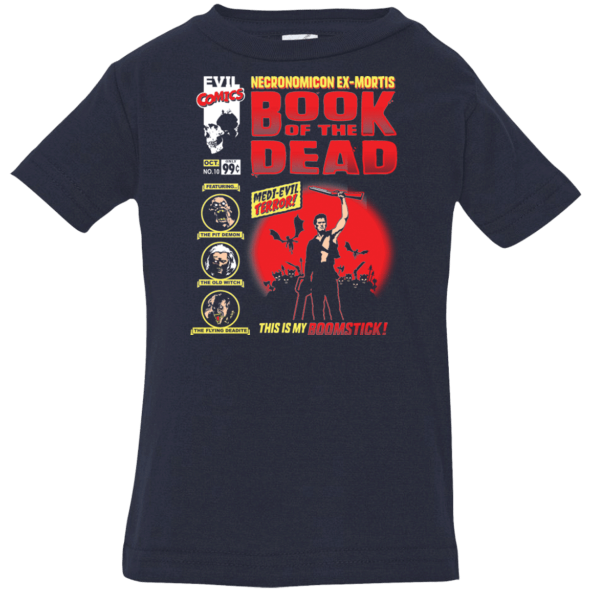 T-Shirts Navy / 6 Months Book Of The Dead Infant Premium T-Shirt