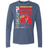 T-Shirts Indigo / Small Book Of The Dead Men's Premium Long Sleeve