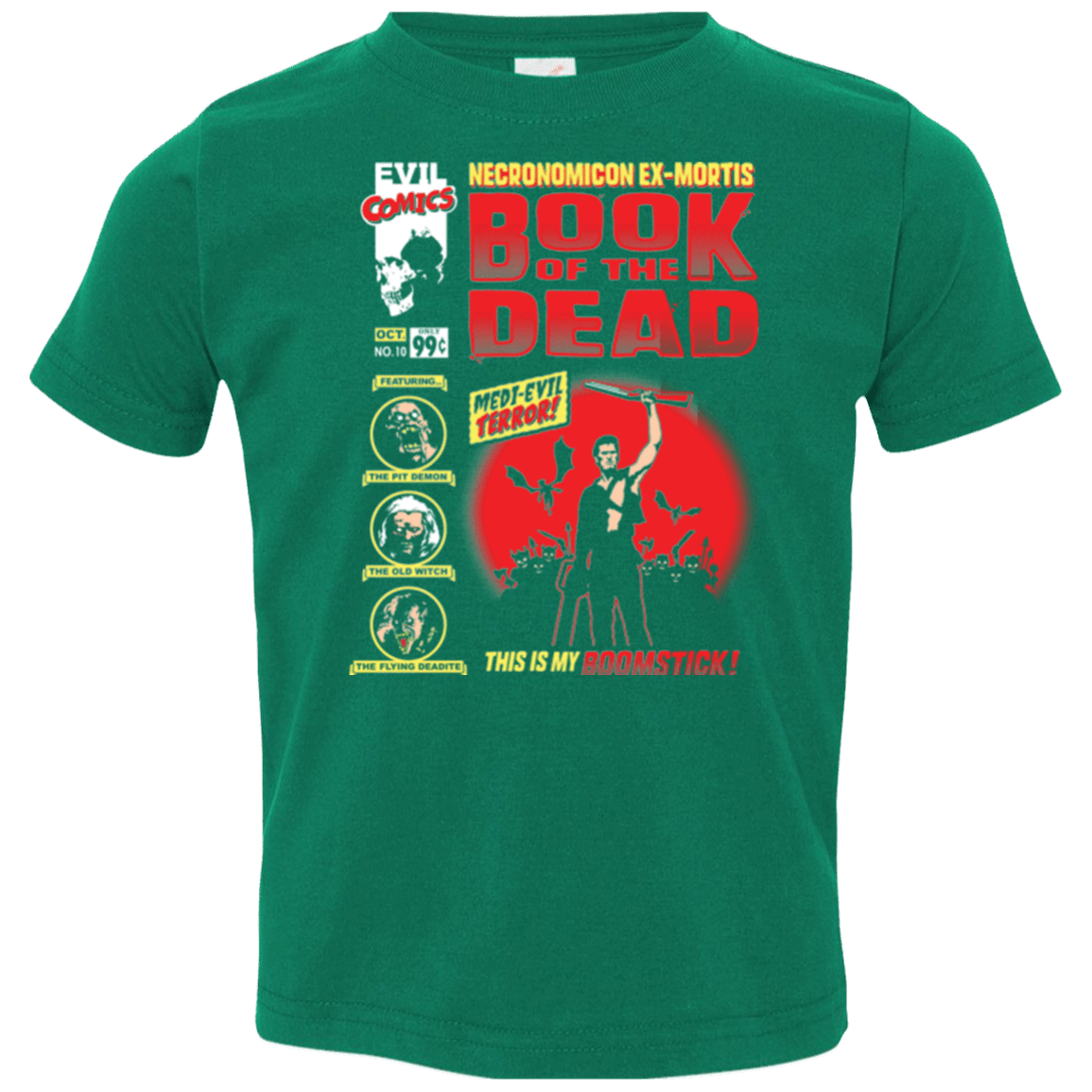 T-Shirts Kelly / 2T Book Of The Dead Toddler Premium T-Shirt