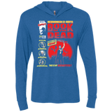 T-Shirts Vintage Royal / X-Small Book Of The Dead Triblend Long Sleeve Hoodie Tee