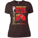T-Shirts Dark Chocolate / X-Small Book Of The Dead Women's Premium T-Shirt