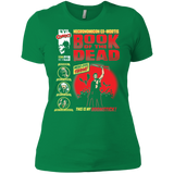 T-Shirts Kelly Green / X-Small Book Of The Dead Women's Premium T-Shirt