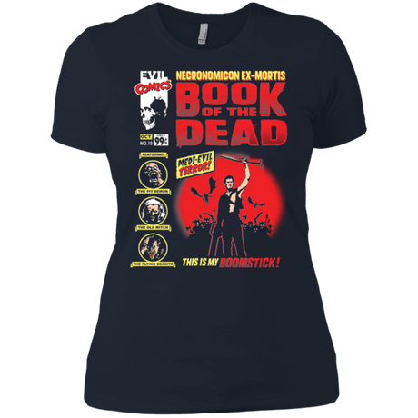 T-Shirts Midnight Navy / X-Small Book Of The Dead Women's Premium T-Shirt