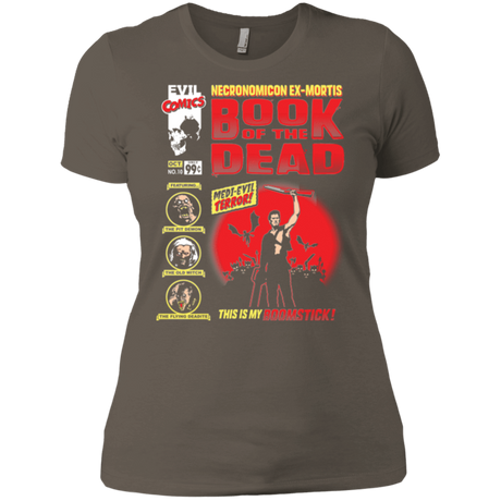 T-Shirts Warm Grey / X-Small Book Of The Dead Women's Premium T-Shirt