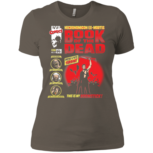 T-Shirts Warm Grey / X-Small Book Of The Dead Women's Premium T-Shirt