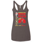 T-Shirts Macchiato / X-Small Book Of The Dead Women's Triblend Racerback Tank