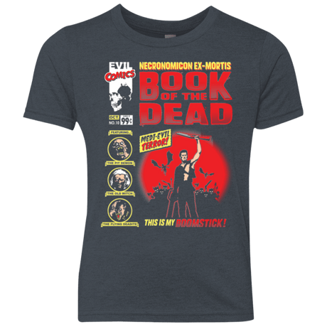 T-Shirts Vintage Navy / YXS Book Of The Dead Youth Triblend T-Shirt