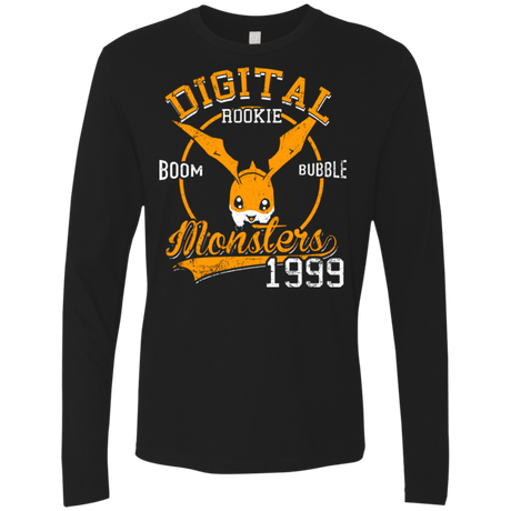 T-Shirts Black / Small BOOM BUBBLE Men's Premium Long Sleeve