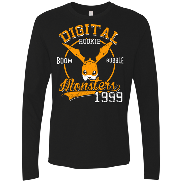 T-Shirts Black / Small BOOM BUBBLE Men's Premium Long Sleeve