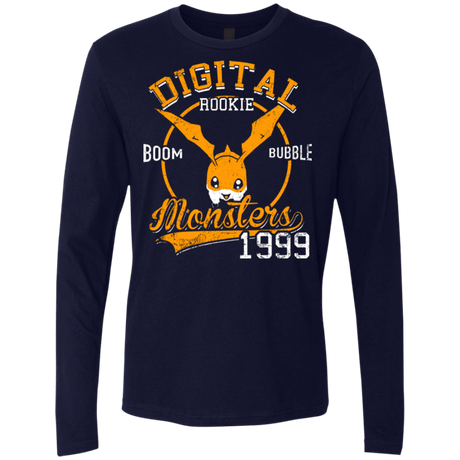 T-Shirts Midnight Navy / Small BOOM BUBBLE Men's Premium Long Sleeve