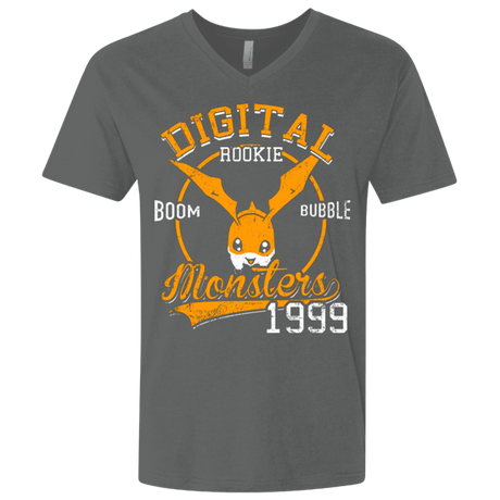 T-Shirts Heavy Metal / X-Small BOOM BUBBLE Men's Premium V-Neck