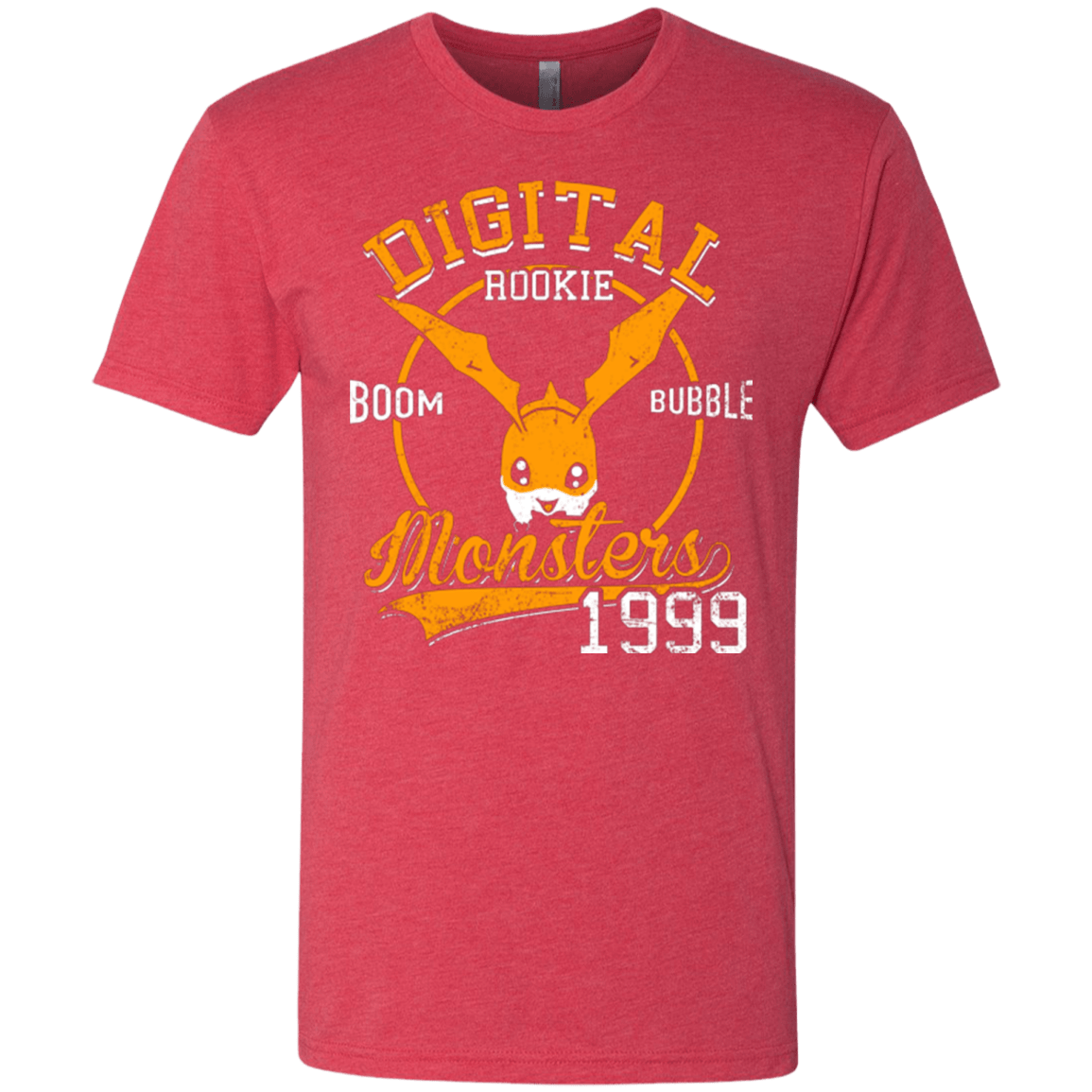 T-Shirts Vintage Red / Small BOOM BUBBLE Men's Triblend T-Shirt