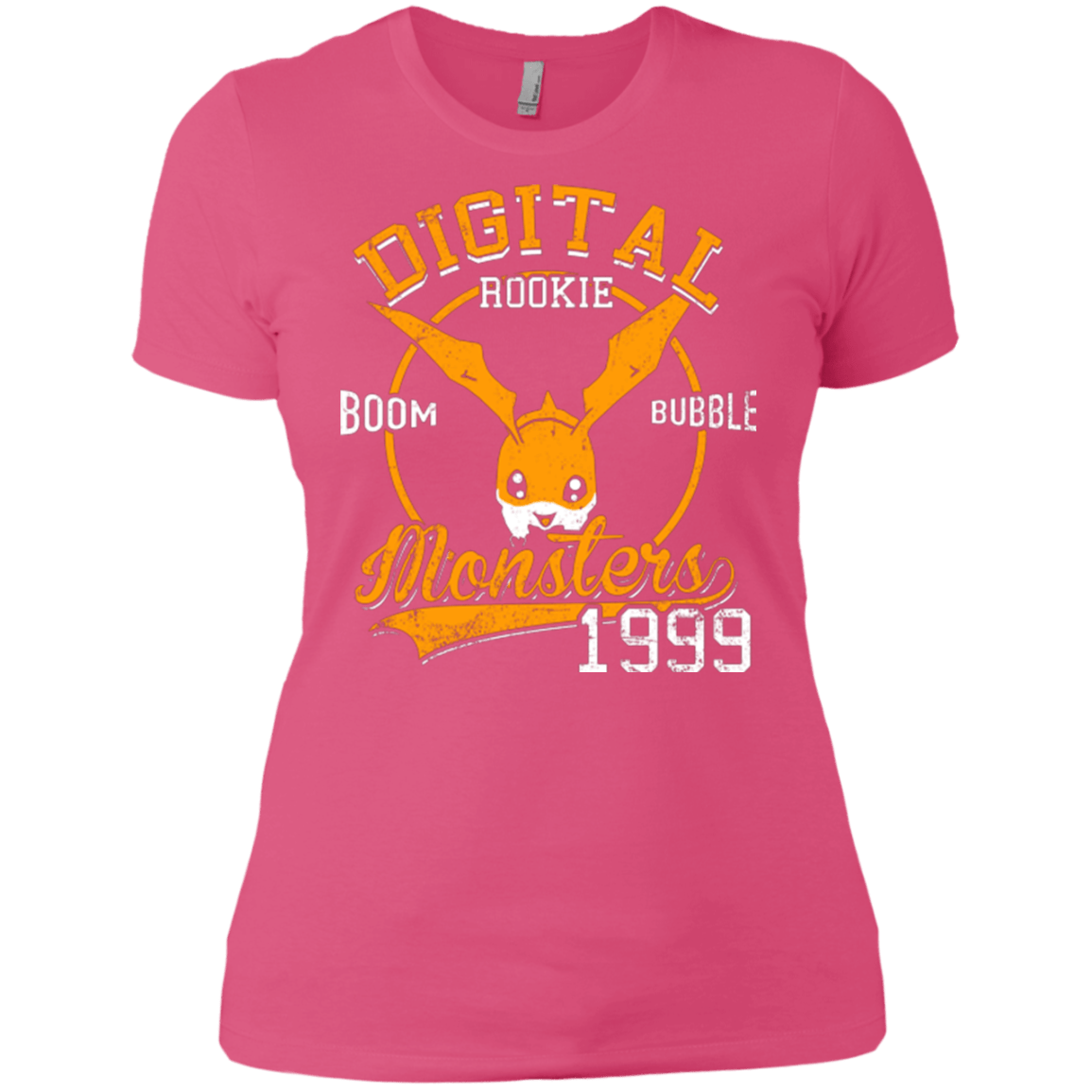 T-Shirts Hot Pink / X-Small BOOM BUBBLE Women's Premium T-Shirt
