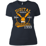 T-Shirts Indigo / X-Small BOOM BUBBLE Women's Premium T-Shirt