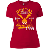 T-Shirts Red / X-Small BOOM BUBBLE Women's Premium T-Shirt