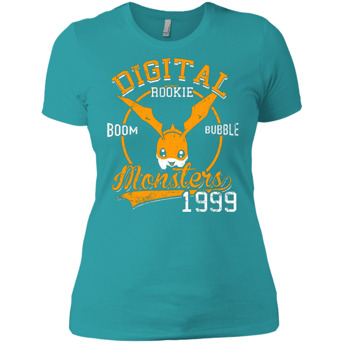 T-Shirts Tahiti Blue / X-Small BOOM BUBBLE Women's Premium T-Shirt