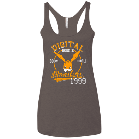 T-Shirts Macchiato / X-Small BOOM BUBBLE Women's Triblend Racerback Tank