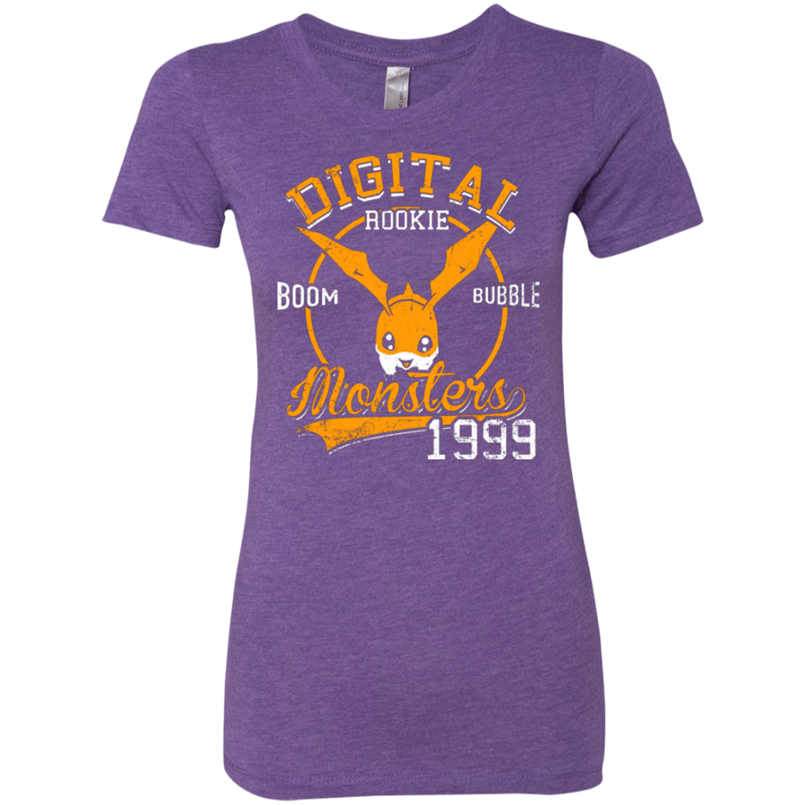 T-Shirts Purple Rush / Small BOOM BUBBLE Women's Triblend T-Shirt