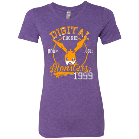 T-Shirts Purple Rush / Small BOOM BUBBLE Women's Triblend T-Shirt