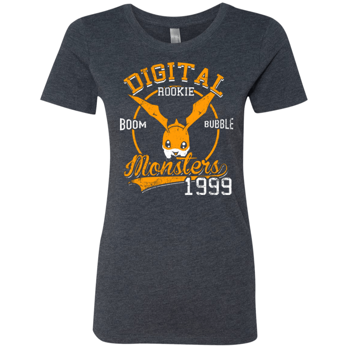 T-Shirts Vintage Navy / Small BOOM BUBBLE Women's Triblend T-Shirt