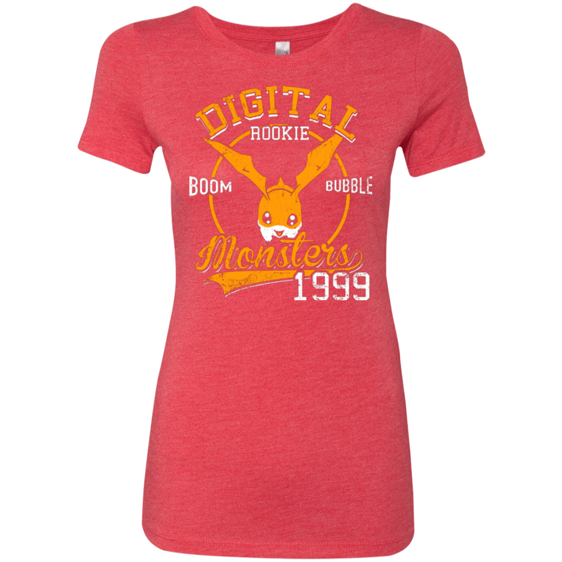 T-Shirts Vintage Red / Small BOOM BUBBLE Women's Triblend T-Shirt