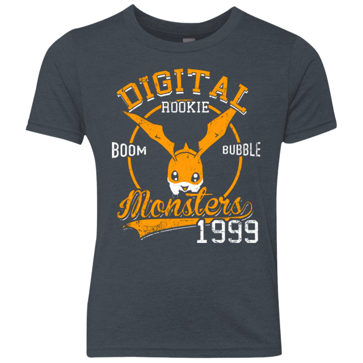 T-Shirts Vintage Navy / YXS BOOM BUBBLE Youth Triblend T-Shirt