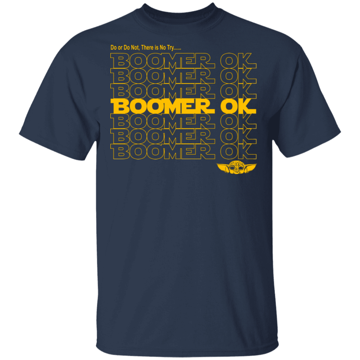 T-Shirts Navy / S Boomer OK T-Shirt