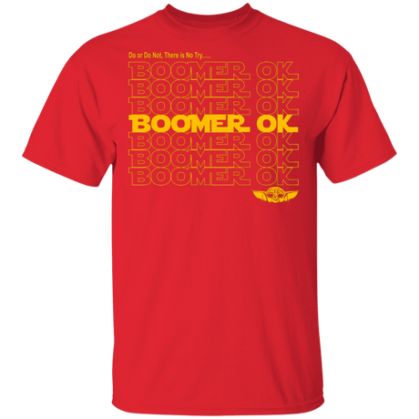 T-Shirts Red / S Boomer OK T-Shirt