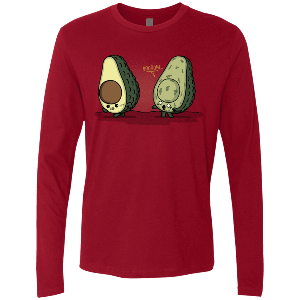 T-Shirts Cardinal / S BoOoOnE Men's Premium Long Sleeve