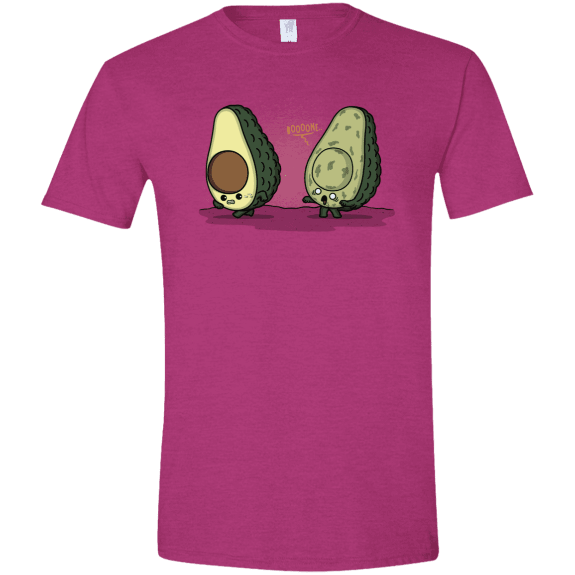 T-Shirts Antique Heliconia / S BoOoOnE Men's Semi-Fitted Softstyle