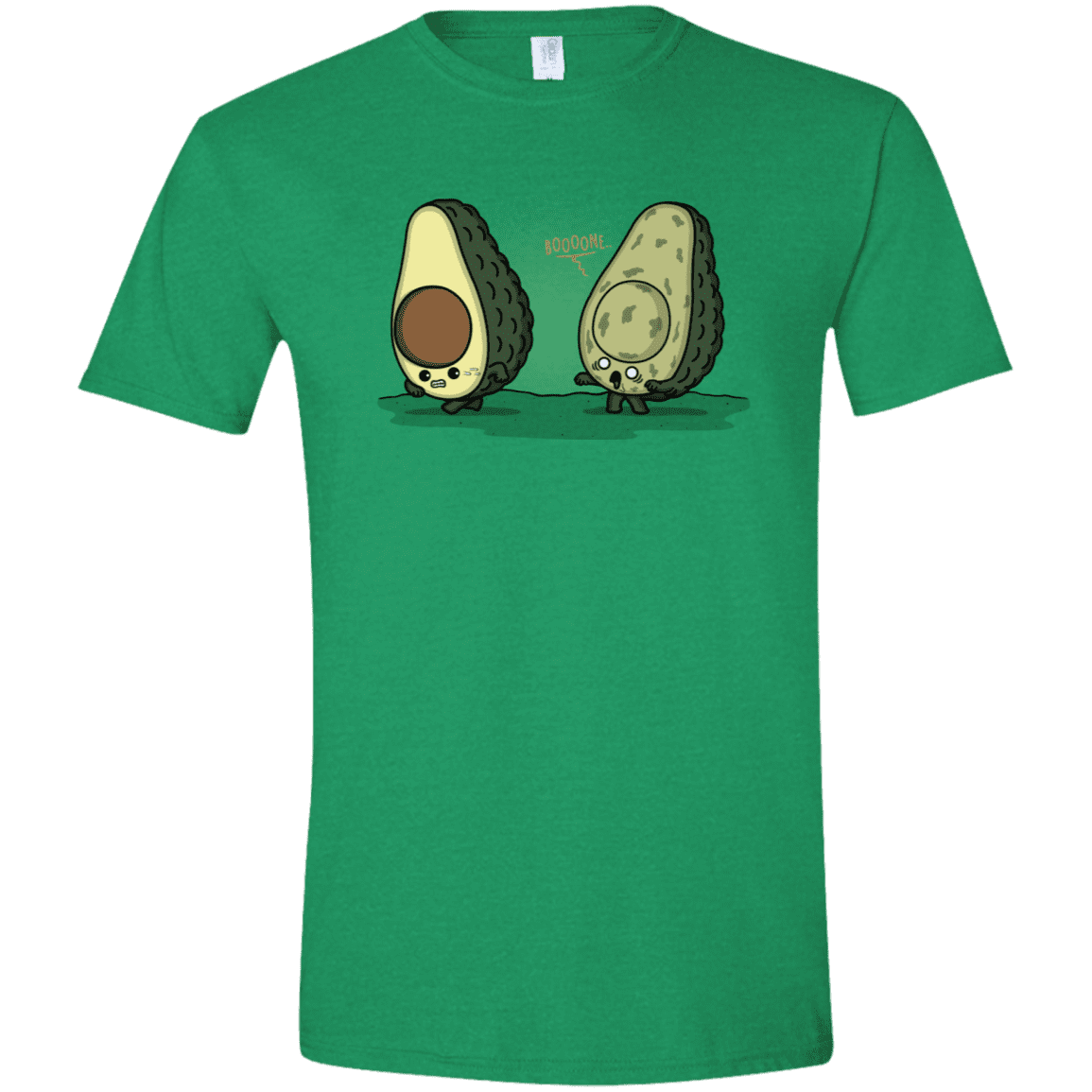 T-Shirts Heather Irish Green / M BoOoOnE Men's Semi-Fitted Softstyle