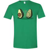 T-Shirts Heather Irish Green / M BoOoOnE Men's Semi-Fitted Softstyle
