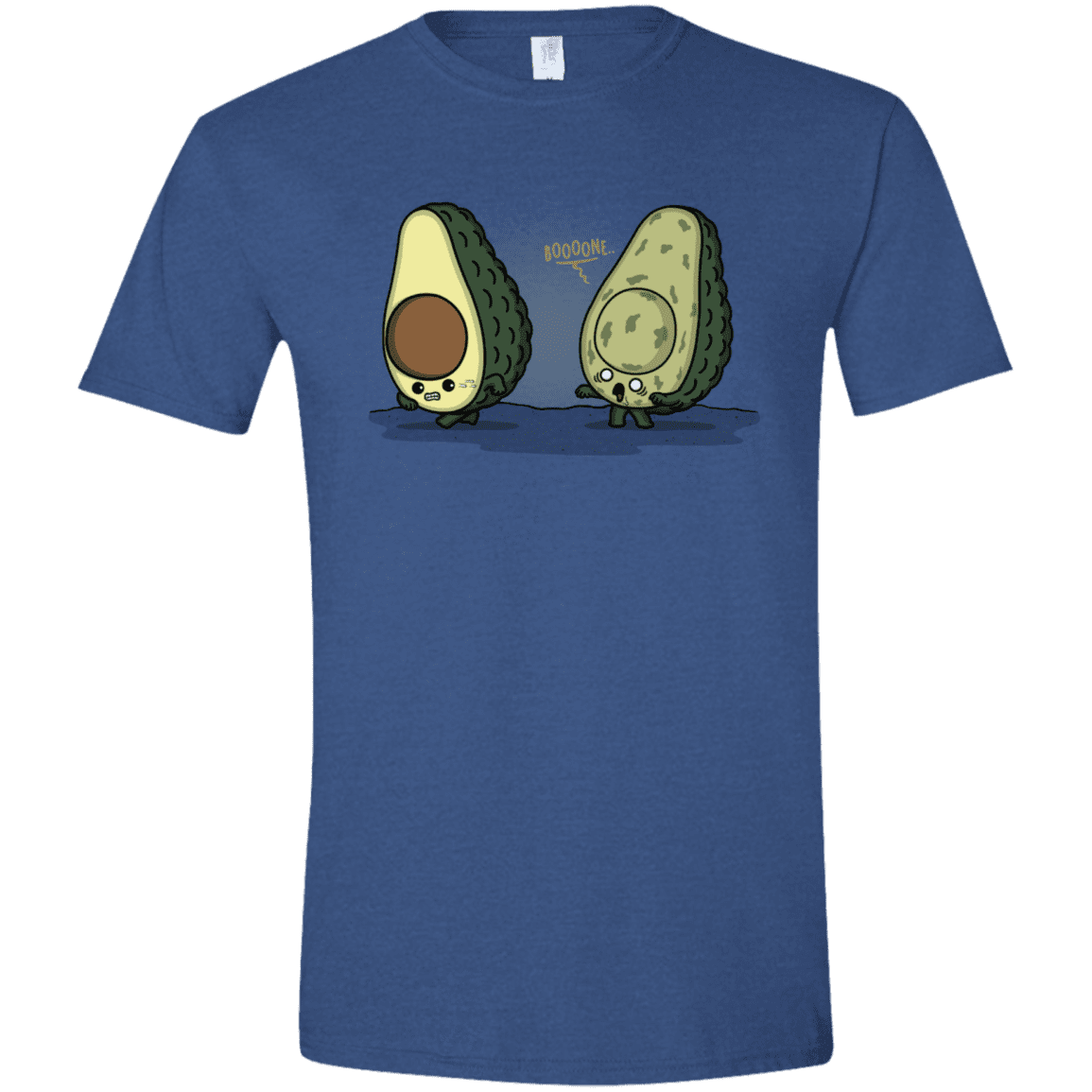 T-Shirts Heather Royal / X-Small BoOoOnE Men's Semi-Fitted Softstyle