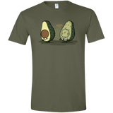 T-Shirts Military Green / S BoOoOnE Men's Semi-Fitted Softstyle