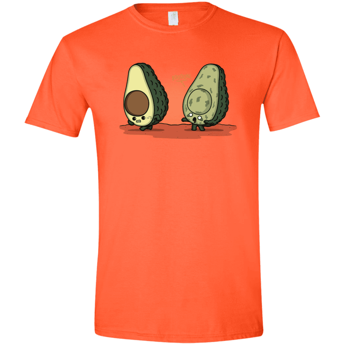 T-Shirts Orange / S BoOoOnE Men's Semi-Fitted Softstyle