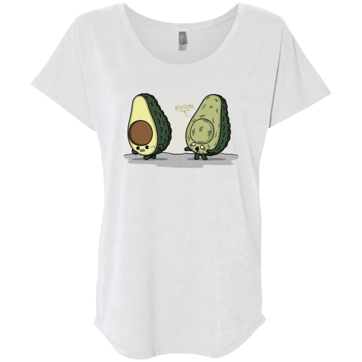 T-Shirts Heather White / X-Small BoOoOnE Triblend Dolman Sleeve