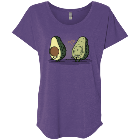 T-Shirts Purple Rush / X-Small BoOoOnE Triblend Dolman Sleeve