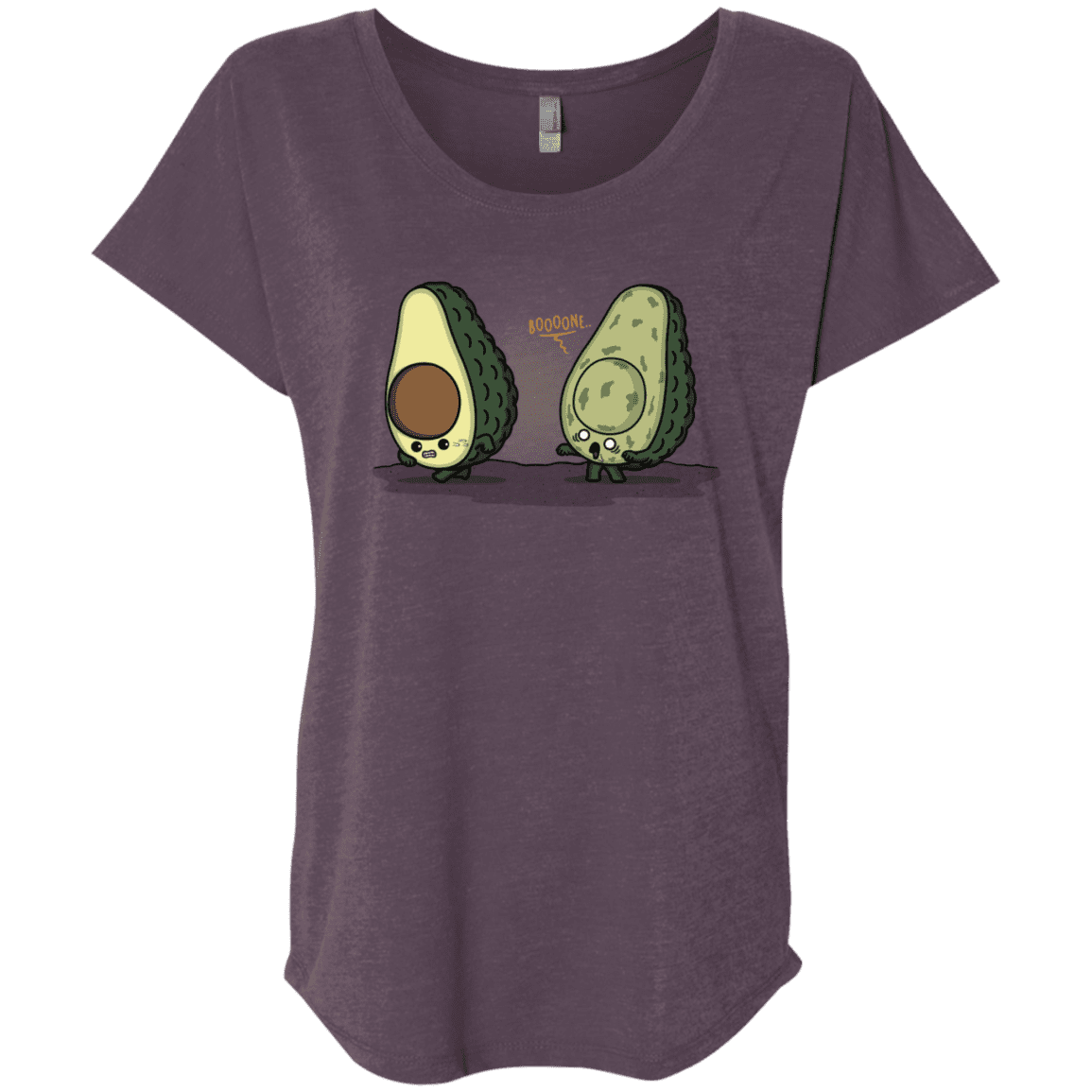 T-Shirts Vintage Purple / X-Small BoOoOnE Triblend Dolman Sleeve