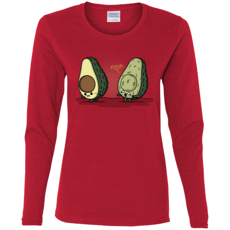 T-Shirts Red / S BoOoOnE Women's Long Sleeve T-Shirt