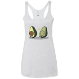 T-Shirts Heather White / X-Small BoOoOnE Women's Triblend Racerback Tank