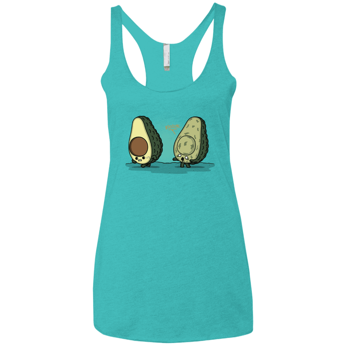 T-Shirts Tahiti Blue / X-Small BoOoOnE Women's Triblend Racerback Tank