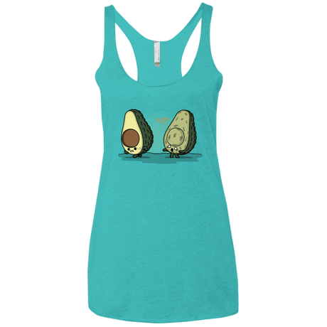 T-Shirts Tahiti Blue / X-Small BoOoOnE Women's Triblend Racerback Tank