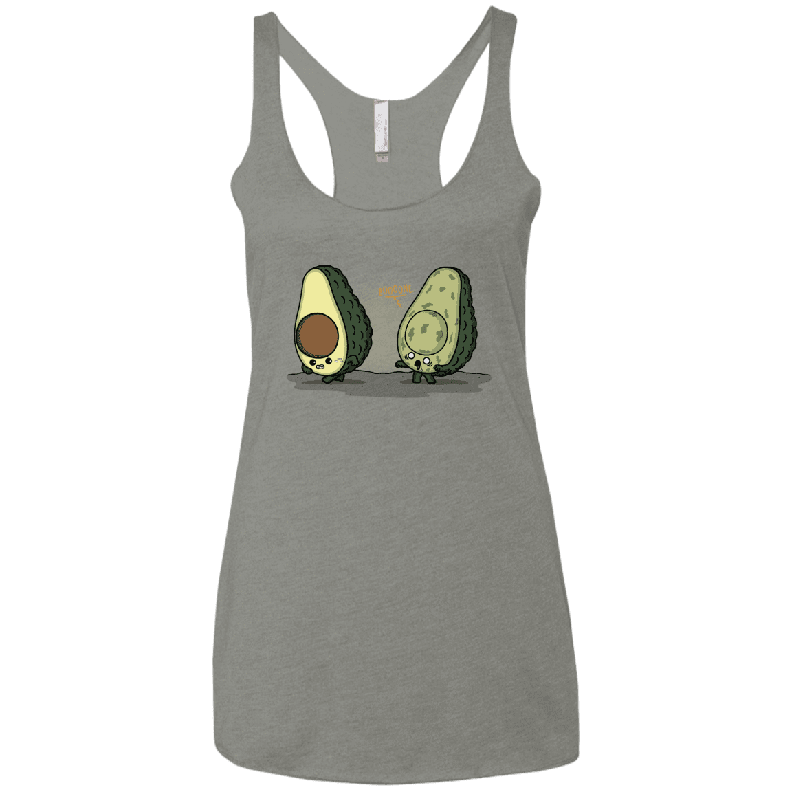 T-Shirts Venetian Grey / X-Small BoOoOnE Women's Triblend Racerback Tank