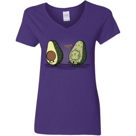 T-Shirts Purple / S BoOoOnE Women's V-Neck T-Shirt