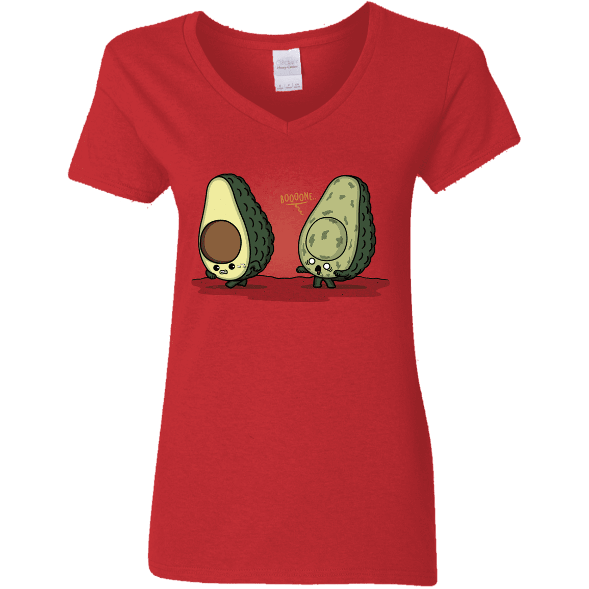 T-Shirts Red / S BoOoOnE Women's V-Neck T-Shirt