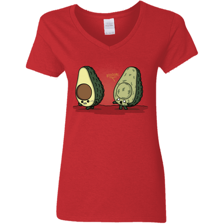 T-Shirts Red / S BoOoOnE Women's V-Neck T-Shirt