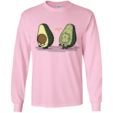 T-Shirts Light Pink / YS BoOoOnE Youth Long Sleeve T-Shirt