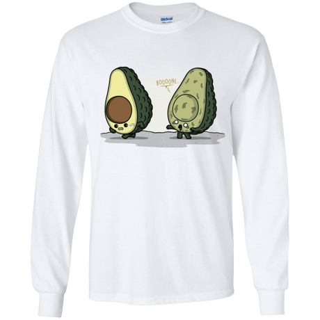 T-Shirts White / YS BoOoOnE Youth Long Sleeve T-Shirt