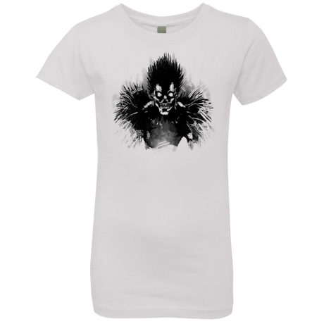 T-Shirts White / YXS Bored Shinigami Girls Premium T-Shirt