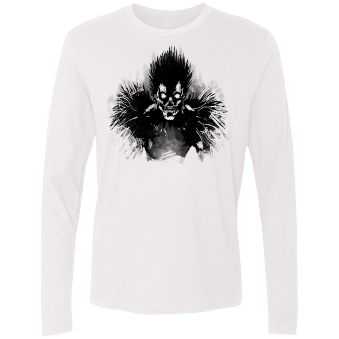 T-Shirts White / Small Bored Shinigami Men's Premium Long Sleeve
